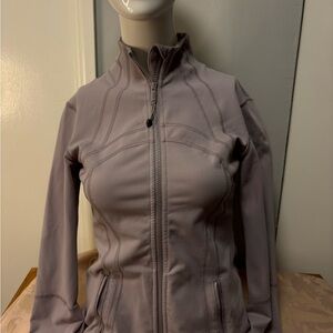 Women's Lavender Jacket Lululemon define jacket  Dark chrome color